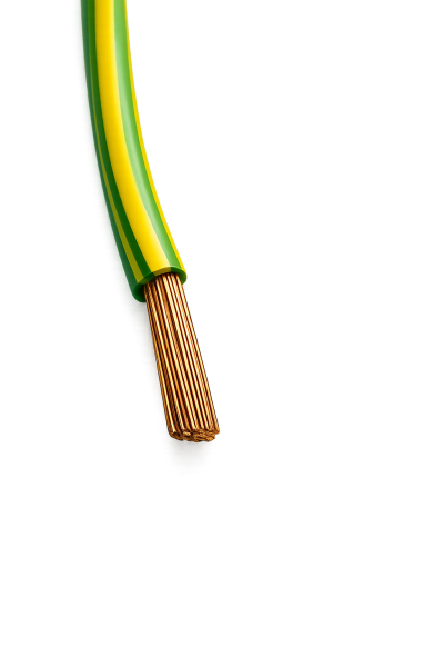H07Z-K 90&deg;C 1,5 mm&sup2; gr&uuml;n/gelb